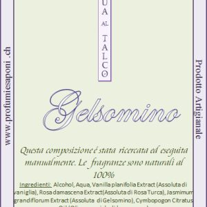 profumo al gelsomino