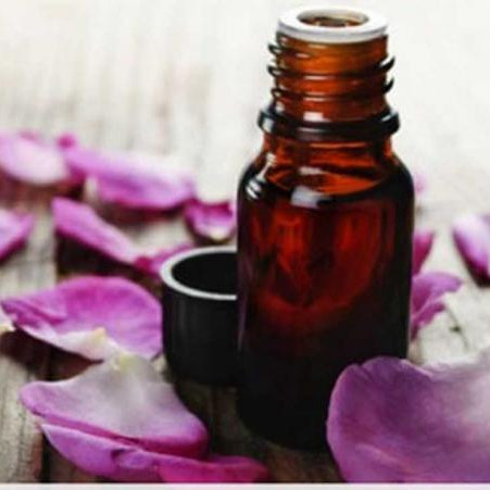 olio da massaggio petali di rosa